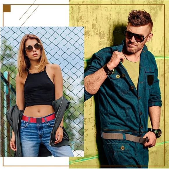 10 Pack Nylon Military Belts Men Canvas Web Military Waist Breathable Nylon - Picture 6 of 7